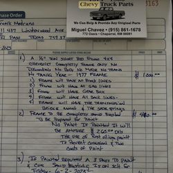 1963 Chevy Truck build