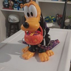 Disney Parks 2025 Happy Halloween Pluto Skeleton Sipper Cup Pumpkin