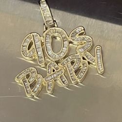 10k Diamond Pendant 