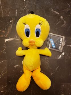 Warner Brothers Tweety Bird Beanie Bean Bag