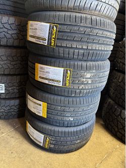 235/40r19 A plus 4 New Tires Installed And Balanced Included