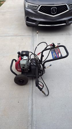 Honda 2400 psi pressure washer