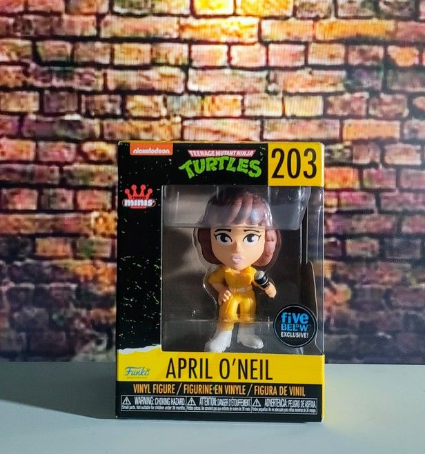 Funko Pop Minis TMNT Teenage Mutant Ninja Turtles Five Below 203 April O'Neil