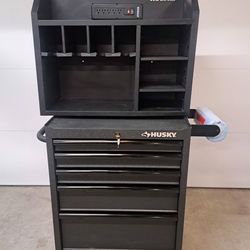 Toolbox with tools