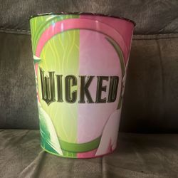 Wicked popcorn bucket