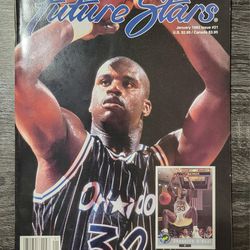 1993 Shaquille O'Neal Shaq Beckett & Sports Illustrated Magazines Orlando Magic Los Angeles Lakers LSU