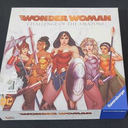 Wonder Woman: Challenge of the Amazons Board Game – Complete, Light Box Wear