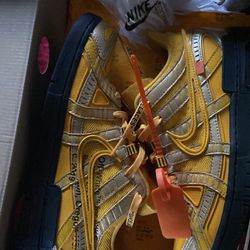 Nike Offwhite Rubber Dunks Size 8.5