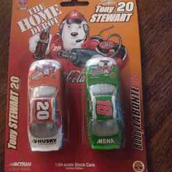 Stewart And Labonte Coca-Cola Cars
