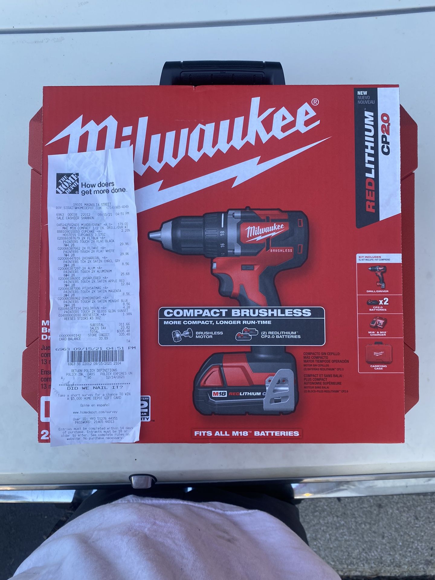 Milwaukee M18 Drill/Driver