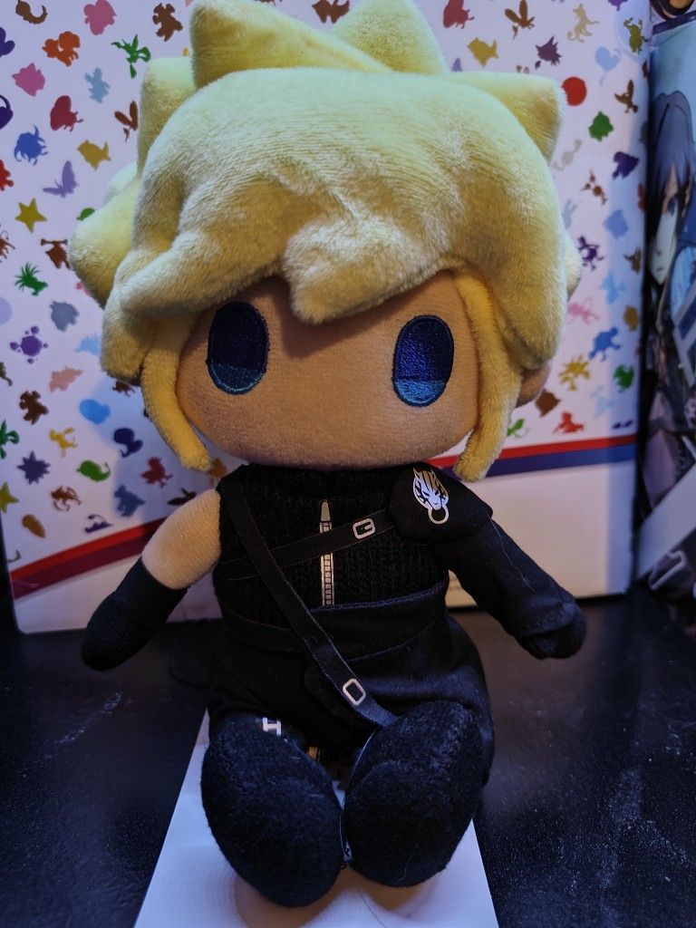 Cloud Strife Final Fantasy VII Advent Children Plush - (READ DESCRIPTION)