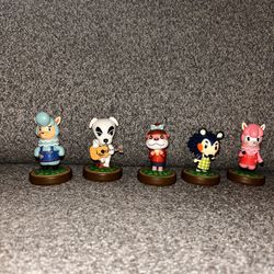 7 Nintendo Animal Crossing amiibo figures