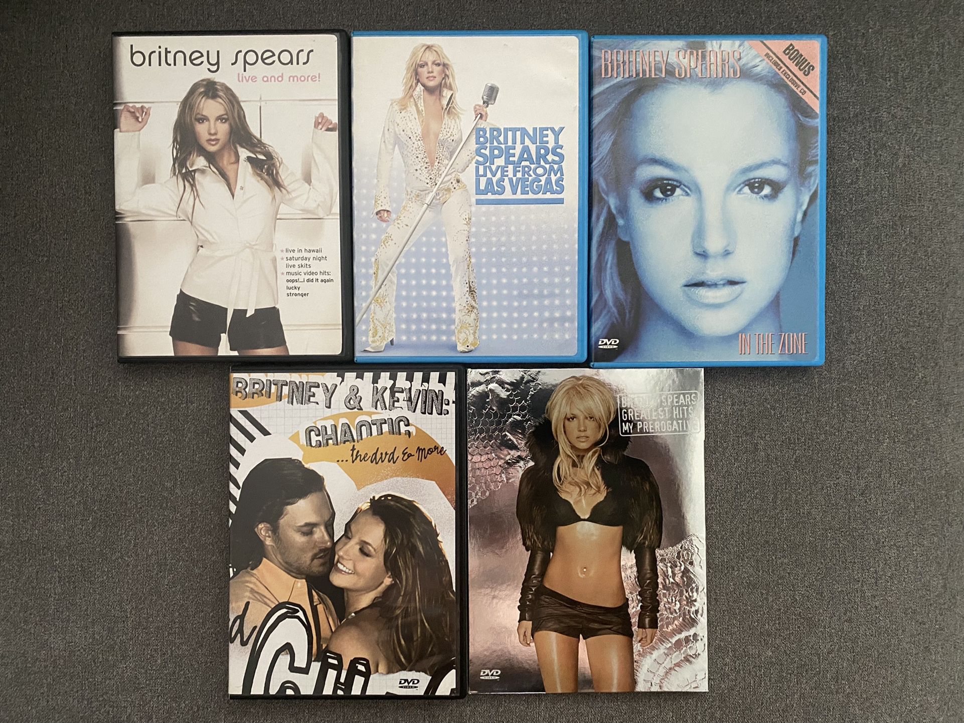 Britney Spears DVD Collection