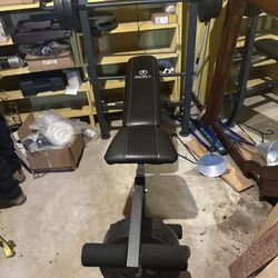 Weight Bench 100 Pounds Of Weight