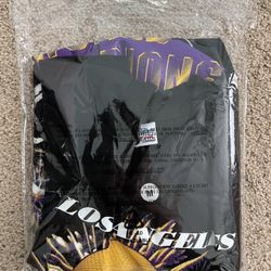 BRAND NEW SZ M UNDEFEATED LAKERS CHAMPIONSHIP TEE SHIRT YEEZY SLIDE UNION