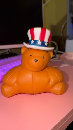 Squishy patriotic bear