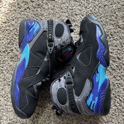 2015 Air Jordan Retro 8 Aqua Size 9.5