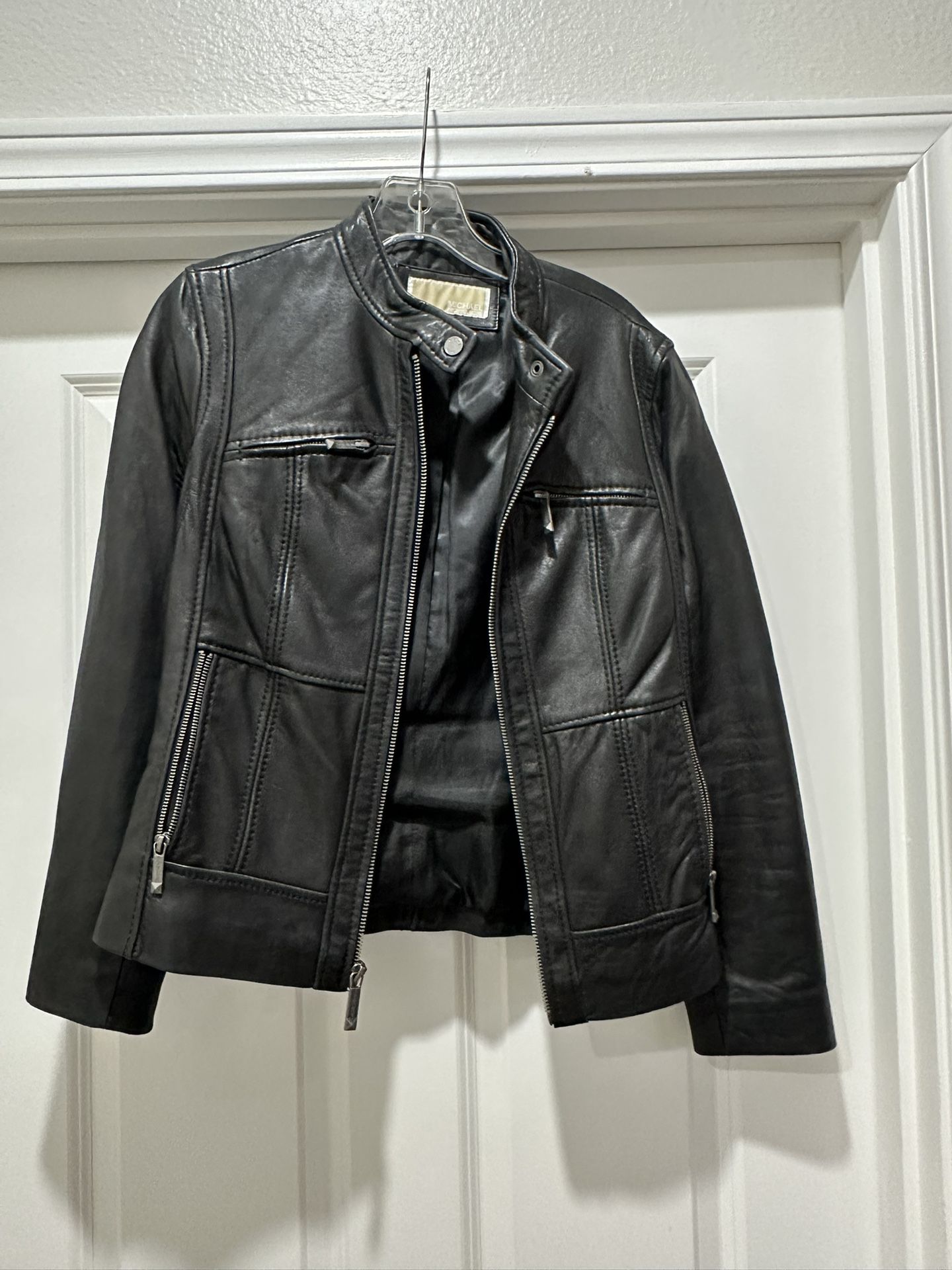 Michael Kors Women’s Leather Jacket Size Small