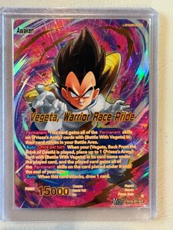 Vegeta // Vegeta, Warrior Race Pride (SLR) - Fearsome Rivals (BT29)