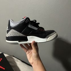 Jordan 3s Black Cements 