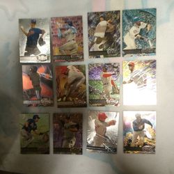 Metal Collectable Baseball Cards
