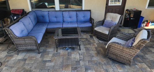 Patio Furniture Set Wicker