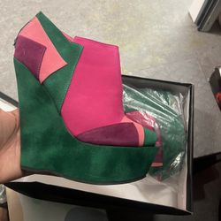 Watermelon Wedge Heel