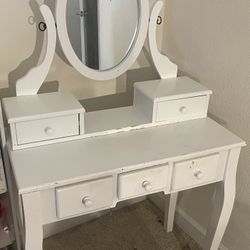 White Vanity