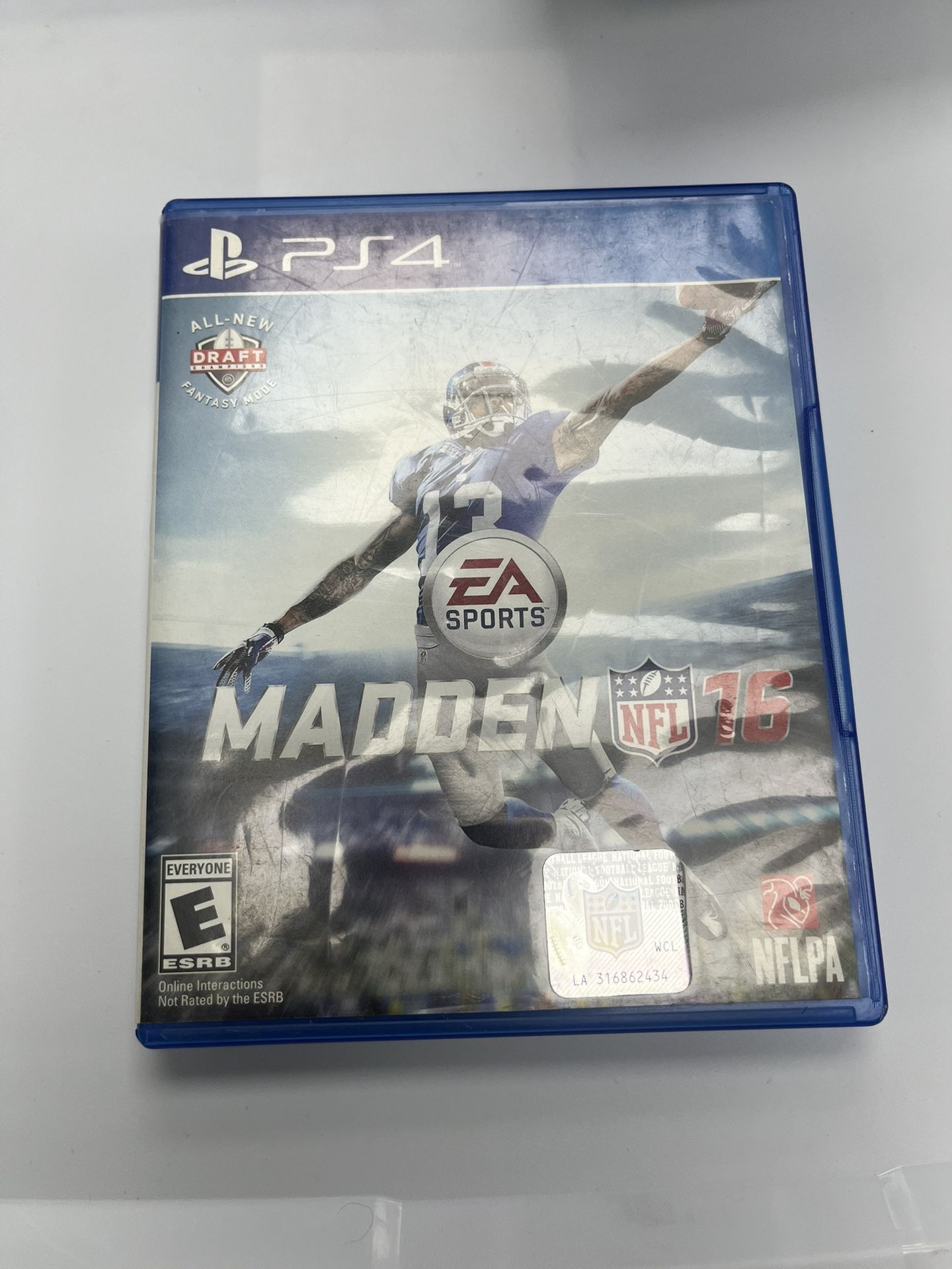 Madden 16 for The PS4