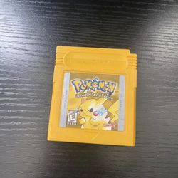Pokémon special Pikachu edition Nintendo Game Boy color game cartridge