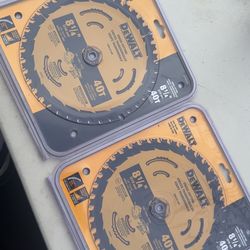 2 Brand new Saw Blades 8 1/4