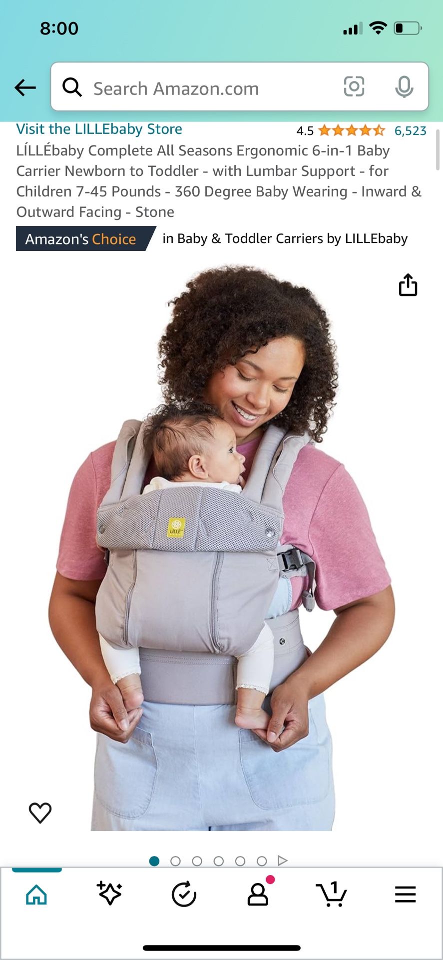 Baby carrier LILLEbaby