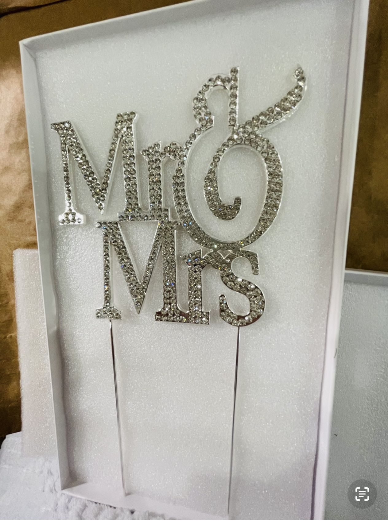 cake topper bling