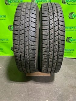 Pair of Michelin LTX Tires LT215/85R16 Load Range E