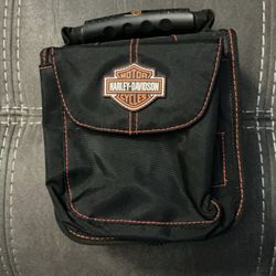 Harley Davidson Black Crossbody Organizer Bag