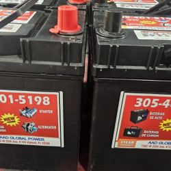 New battery from the 151R group with 1 year warranty 