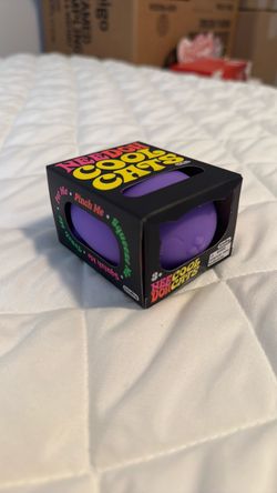 Nee Doh Cool Cats Squishy Fidget Purple