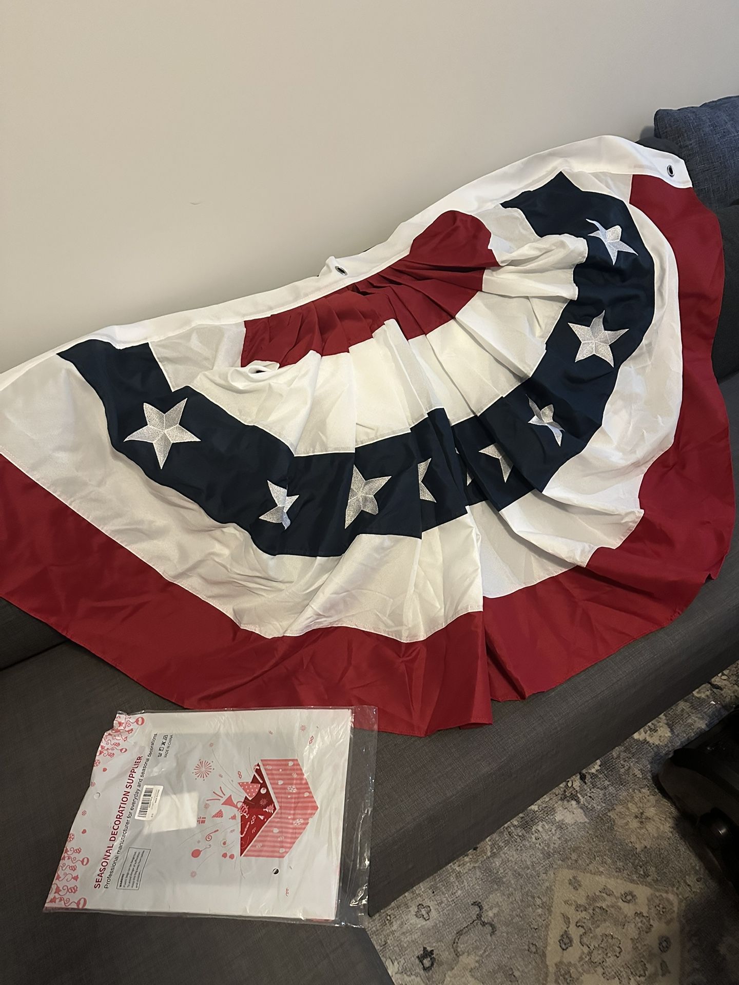 American Flag Bunting Outdoor 3x6 / New