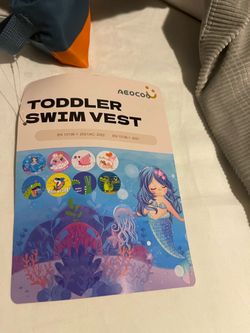 Toddlers swim vest