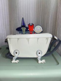 LOUNGEFLY DISNEY NBC LOCK SHOCK BARREL BATH CROSS BODY BAG