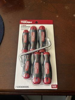 Hypertough 7-Piece Screwdriver Set