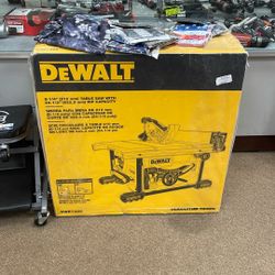 Dewalt Brand New Table Saw DWE7485