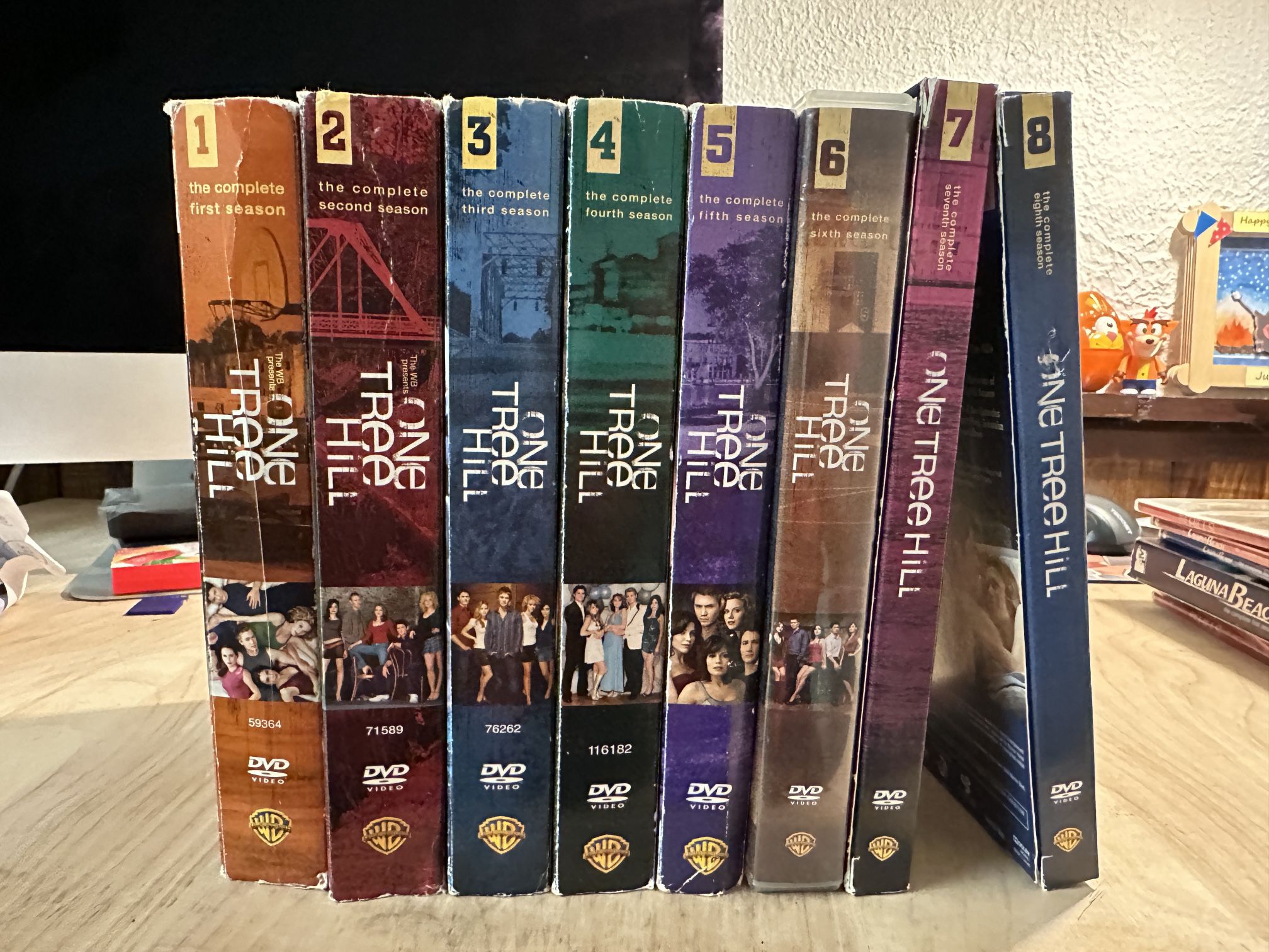 One Tree Hill Seasons 1-8 DVDS 