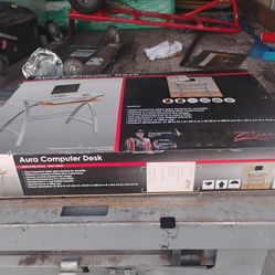 Computer desk brand new free air mattress