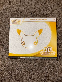 Pokemon 30th Celebrations ETB ELITE TRAINER BOX