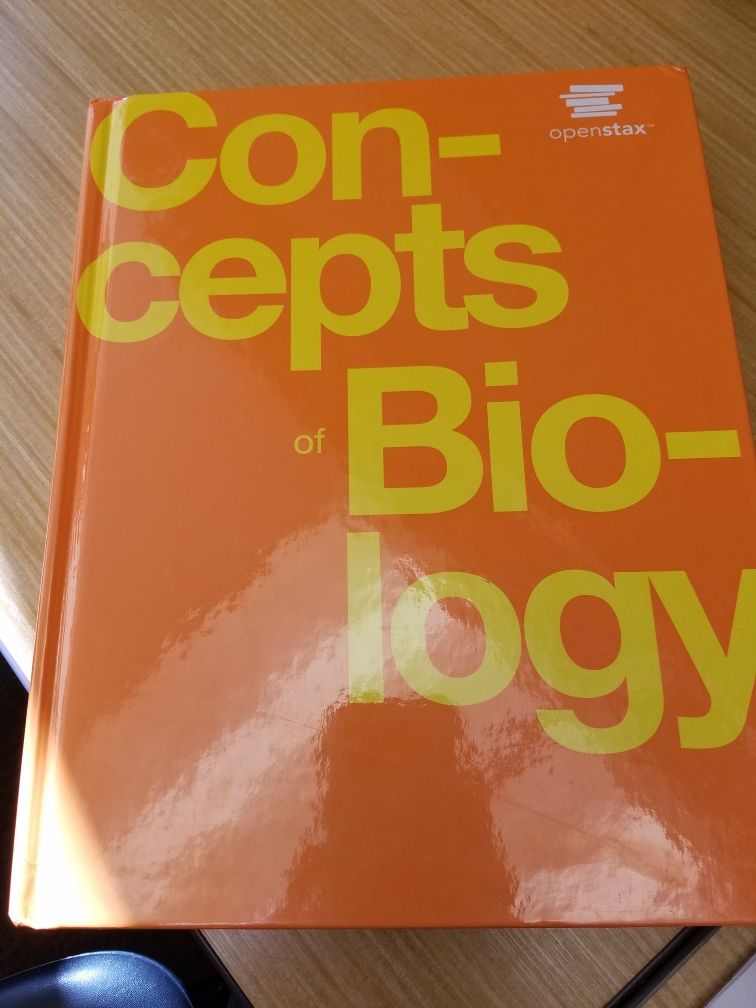 Concepts of biology textbook