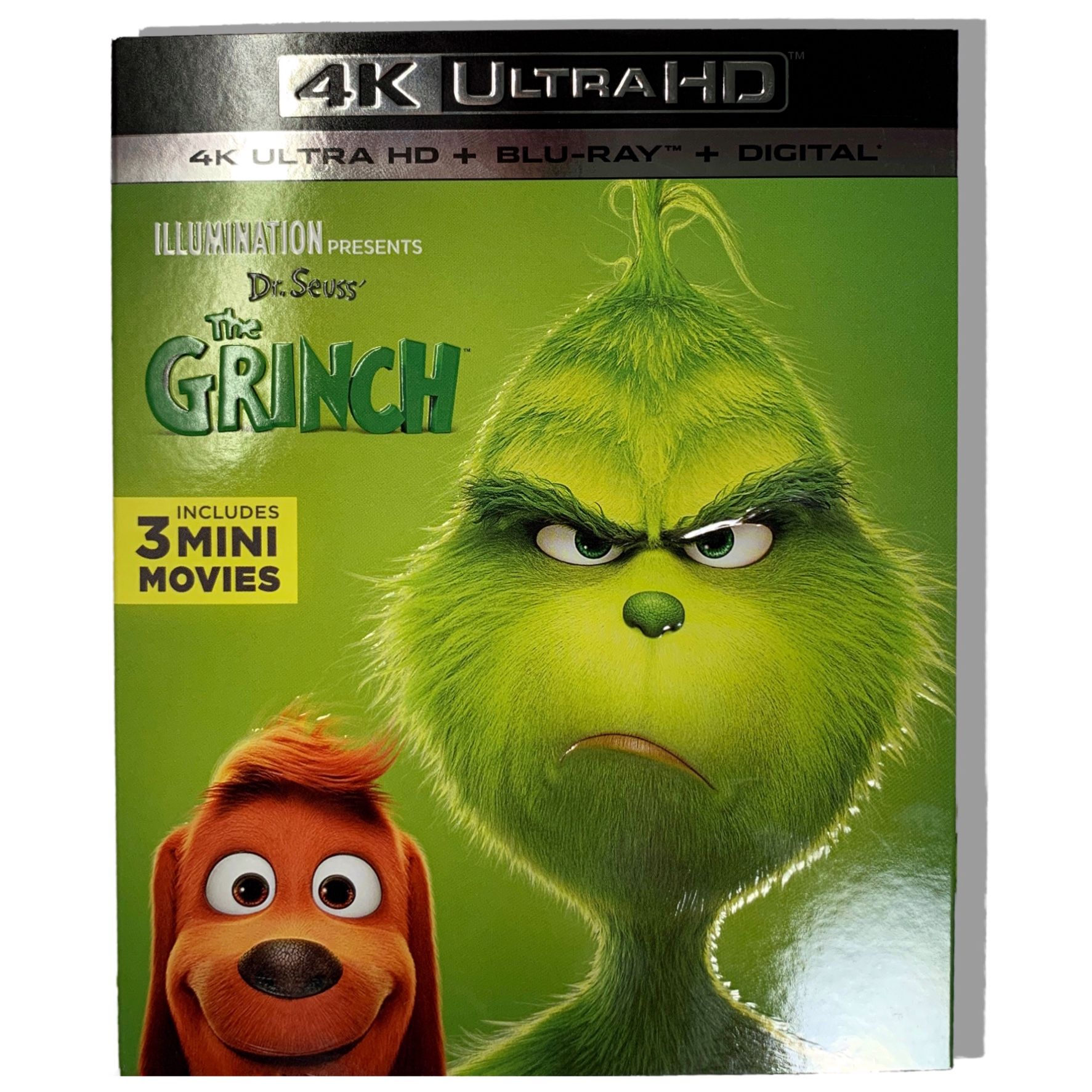 The Grinch (4K Ultra HD + Blu-Ray + DIgital Code)