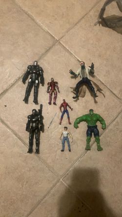 Marvel action figure lot all for $15