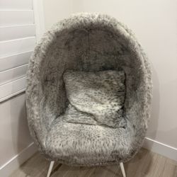 Leopard Egg Chair