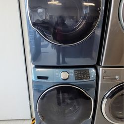 Front Load Washer And Electric Dryer Set Used In Good Condition With 90days Warranty 